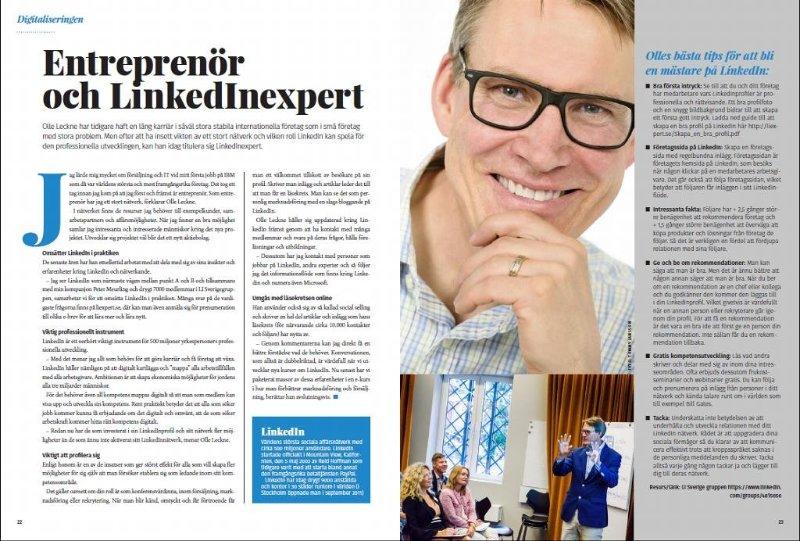 Entreprenör och Linkedin expert